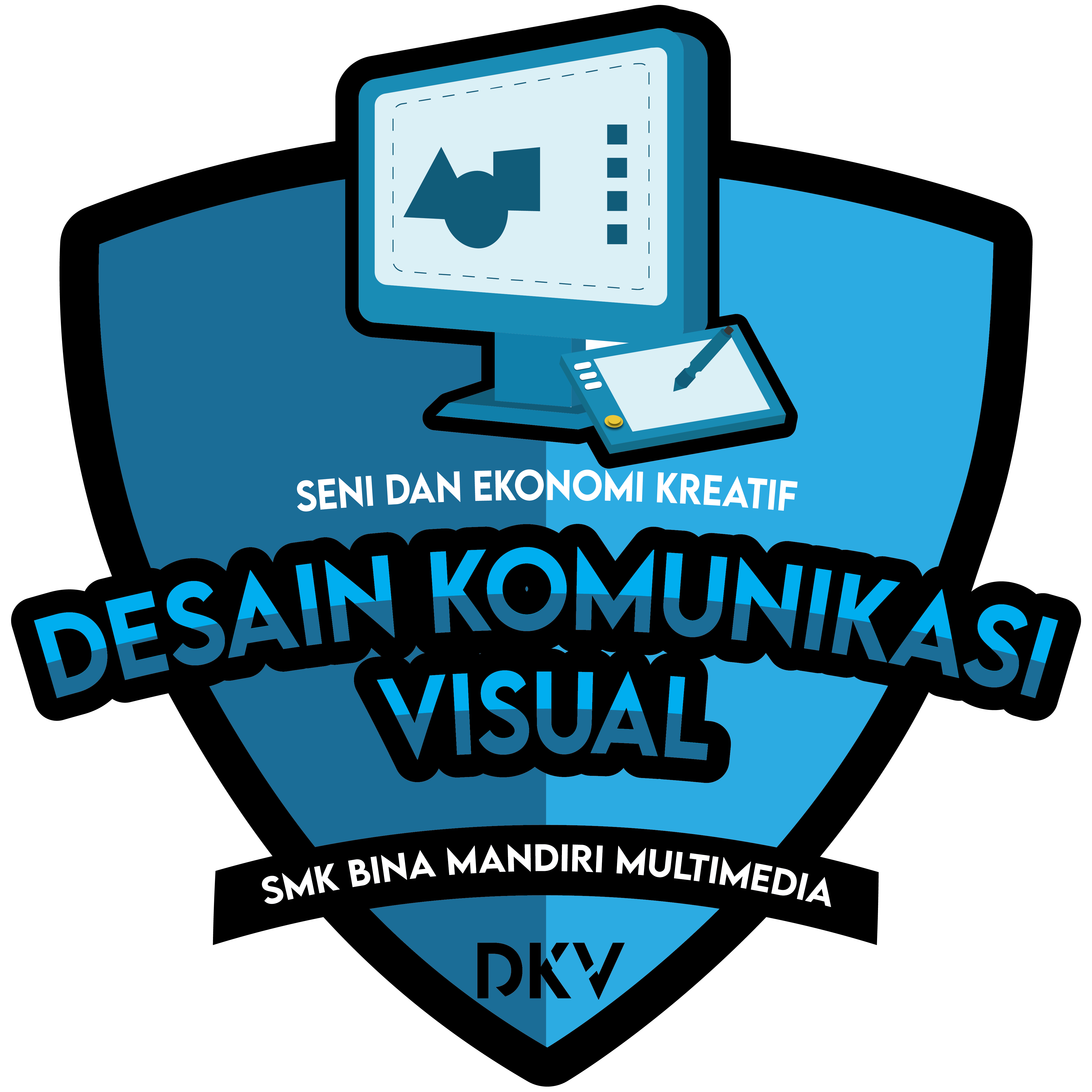 Logo Desain Komunikasi Visual - Program keahlian desain grafis dan multimedia